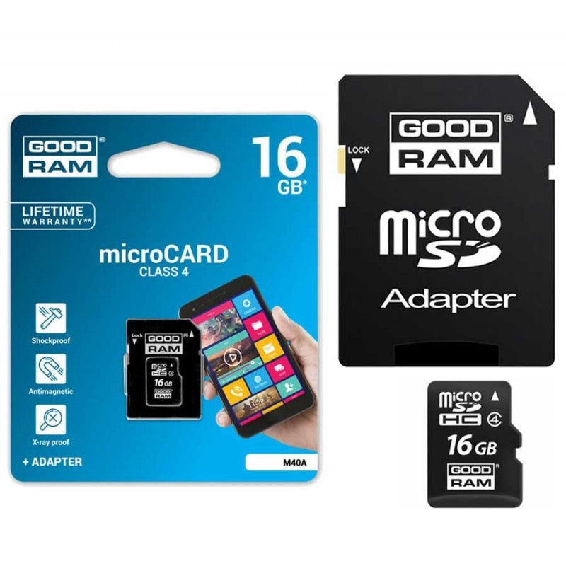 16GB Carte mémoire